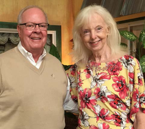 Bill Reilley, Sr. and Sister Edna Longeran, founder of SAC.