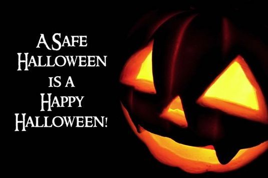 A safe Halloween is a happy Halloween