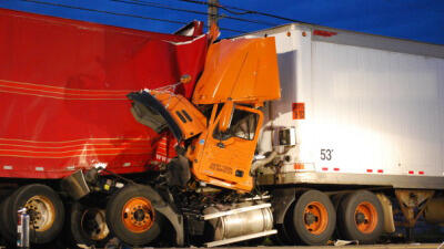 rear end collision - accident