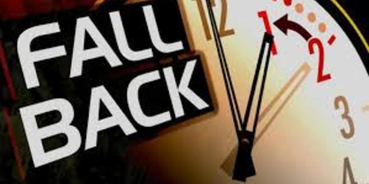 Daylight Savings- Fall Back