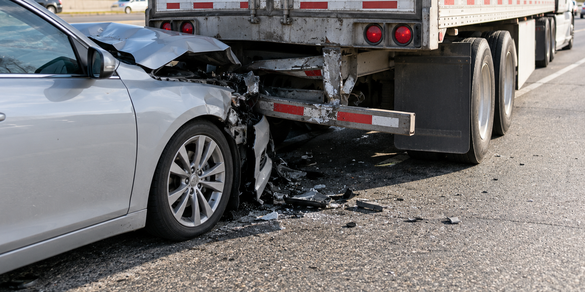 rear end crash 