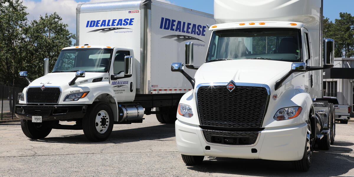 Idealease Truck Line Up