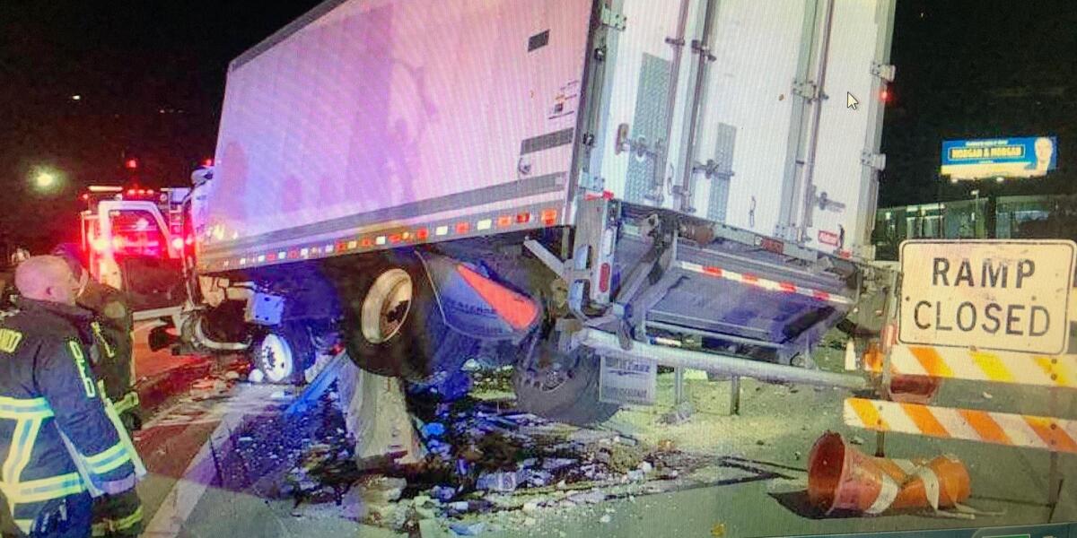 commercial truck collision