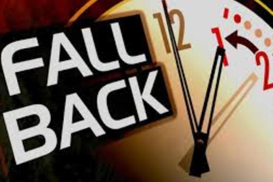 Time to Fall Back…..Daylight Savings Time Change in Two Weeks ...
