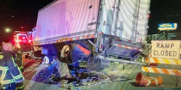 single vehicle accident