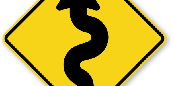 Winding Road Sign