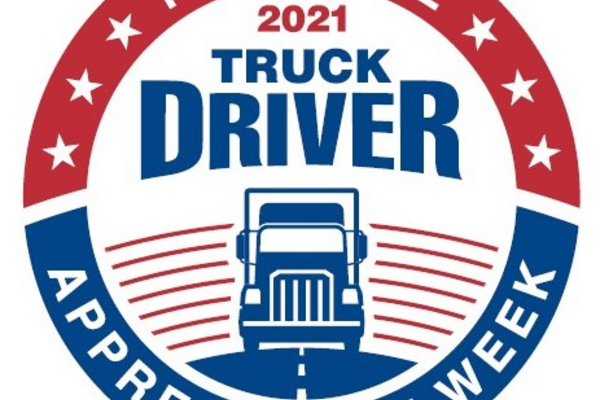 National Truck Driver Appreciation Week badge