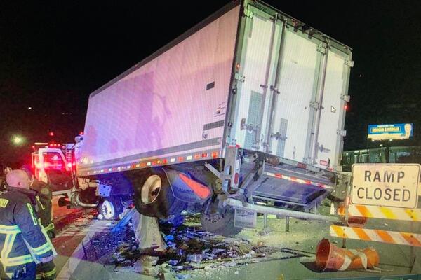 commercial truck collision