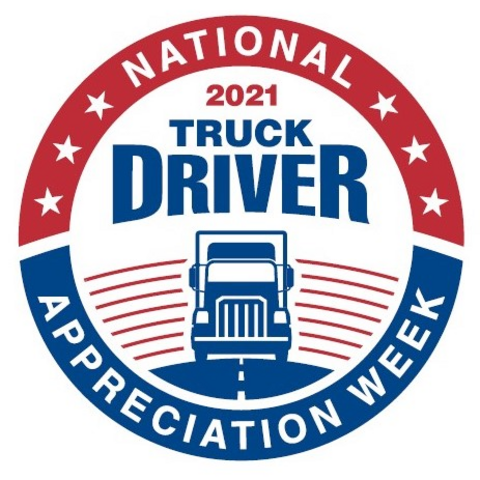 National Truck Driver Appreciation Week badge